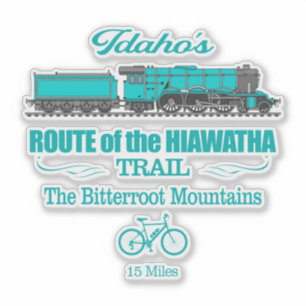 Sticker Route de la Hiawatha (RT2)