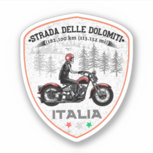 Sticker Route nationale 48 des Dolomites