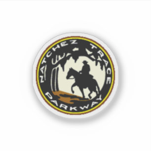 Sticker Route touristique Natchez Trace