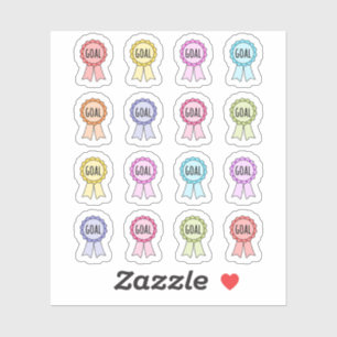 Sticker Ruban de Récompense pour Objectif de Réalisation d