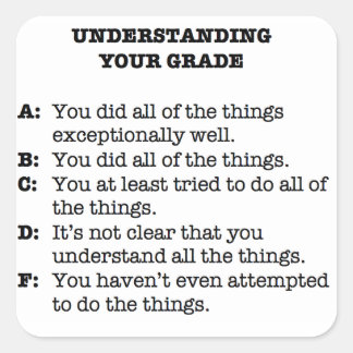 Sticker Rubric - maintenant avec moins de bruit!