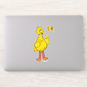 Sticker Rue Sésame   Big Bird & Little Bird