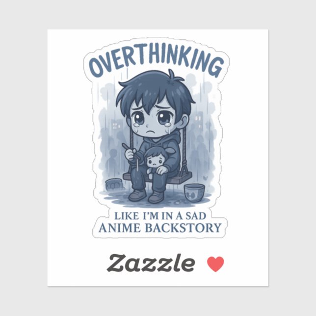 Sticker Rumination excessive (Feuille)