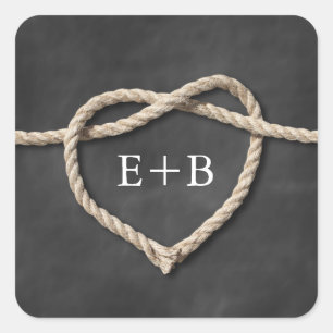 Sticker rustique à nouer