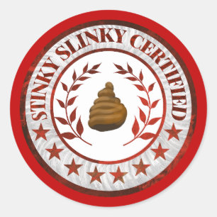 Sticker RV certifié Stinky