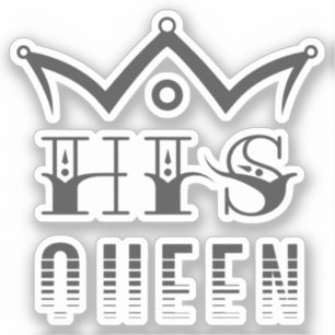 Sticker Sa Reine