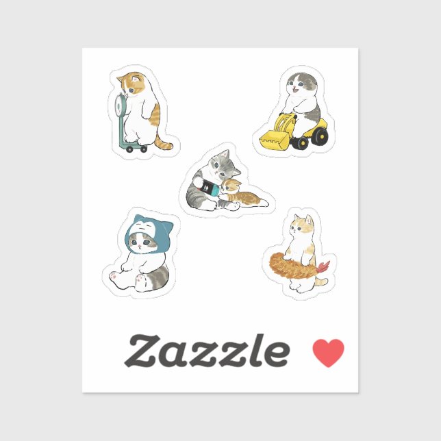 Sticker Sable Mofu (Feuille)