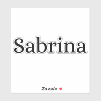 Sticker Sabrina
