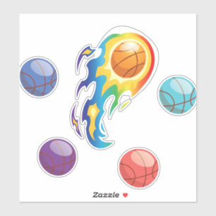 Sticker sac de basket