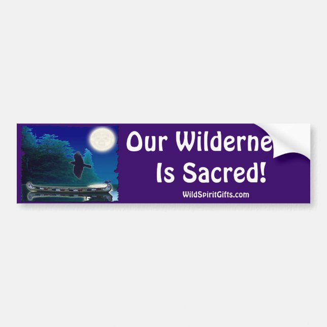 Sticker SACRY WILDERNESS (Devant)