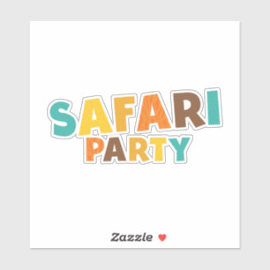 Sticker Safari tendance