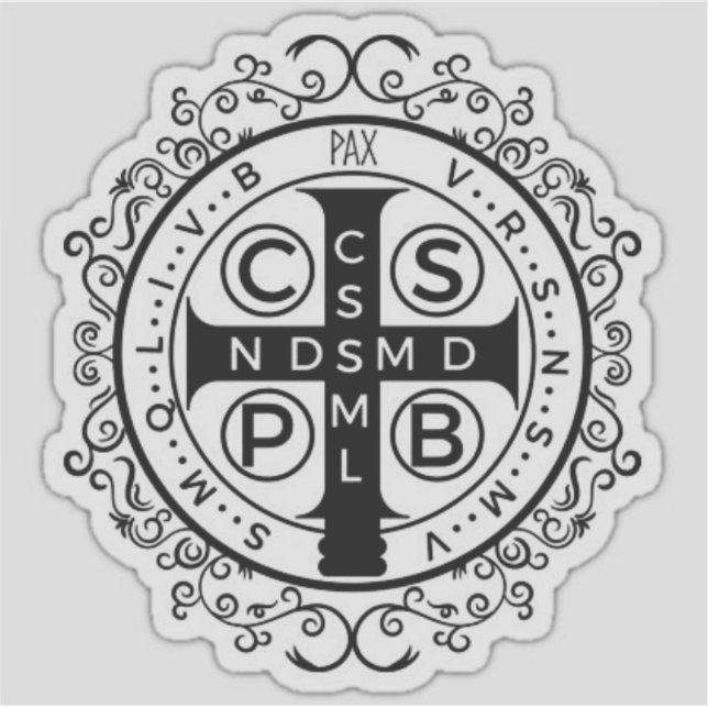 Sticker Saint Benoît (Devant)