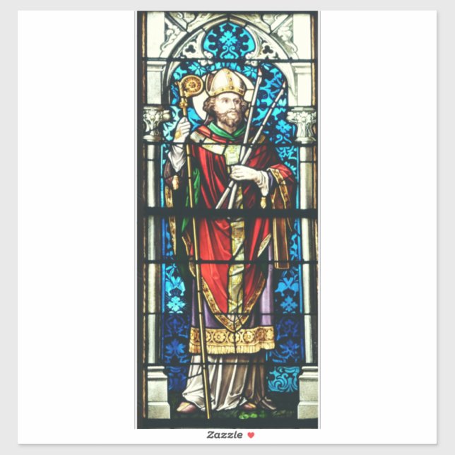 Sticker Saint Blaise de Sebaste (Feuille)