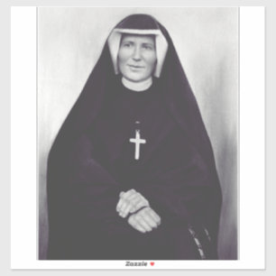 Sticker Saint Faustina Kowalska