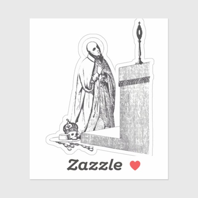 Sticker Saint François Borgia duc de Gandie (Feuille)