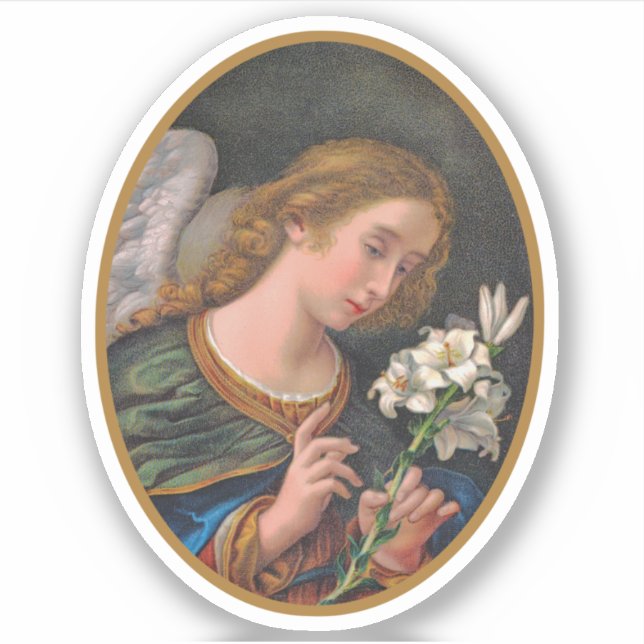 Sticker Saint Gabriel l'Archange (M 035) - 1Up (Devant)