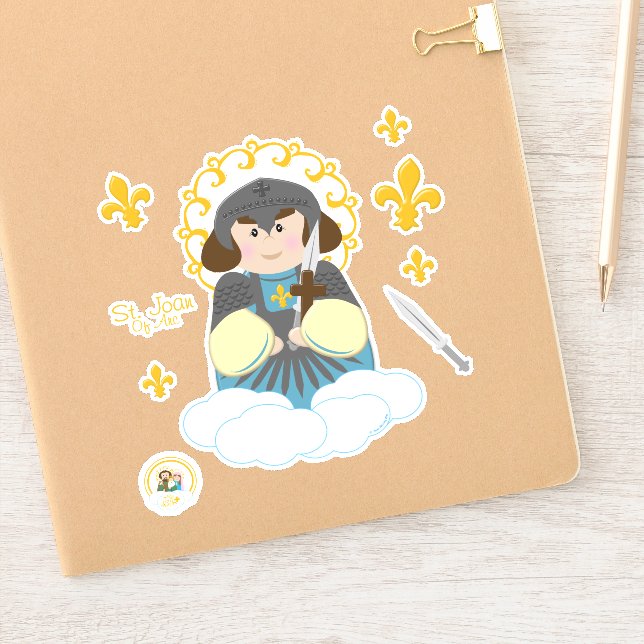 Sticker Saint Jean d'Arc (Carnet)