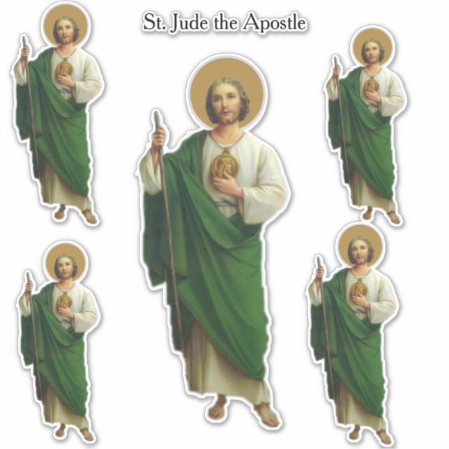 Sticker Saint-Jude, Apôtre de Jésus (Devant)