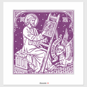 Sticker Saint Luc l'Apôtre et Évangéliste Art