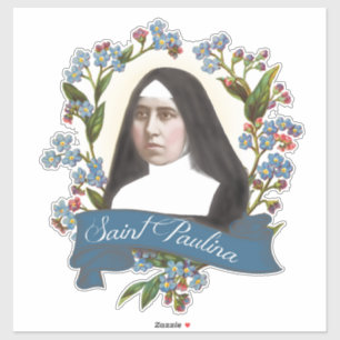 Sticker Saint patron de St Paulina Pauline des diabétique