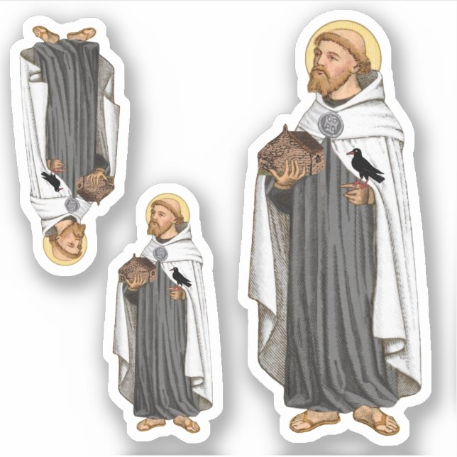 Sticker Saint-Piran de Cornwall (SAE 01) (Devant)