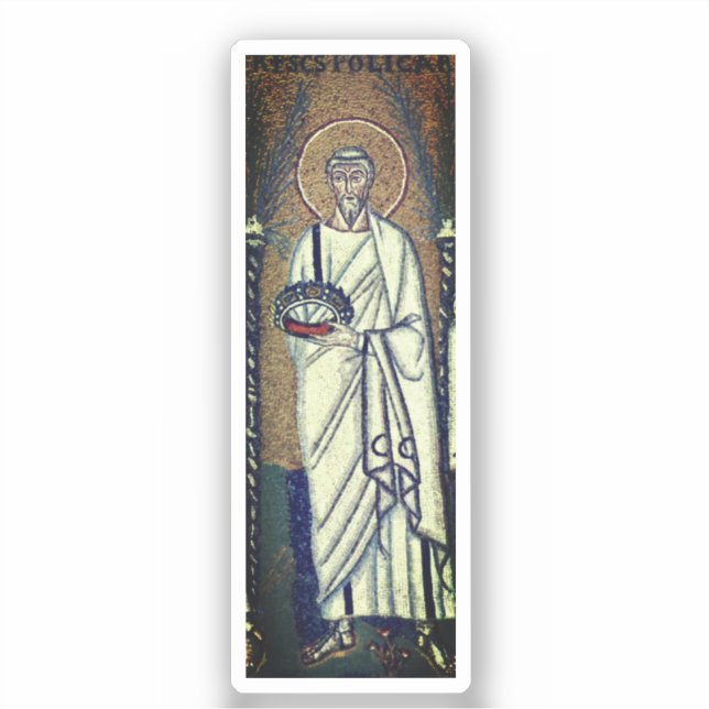 Sticker Saint Polycarpe (Recto)