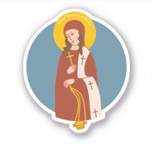 Sticker Saint Tatiana de Rome