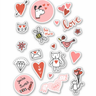 Sticker Saint Valentin