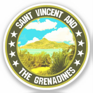 Sticker Saint-Vincent-et-les Grenadines