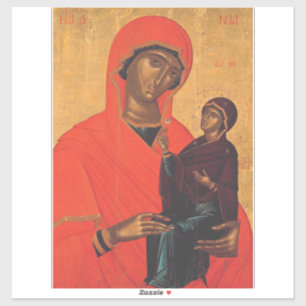 Sticker Sainte Anne avec la Vierge Marie