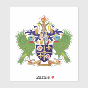 Sticker Sainte-Lucie