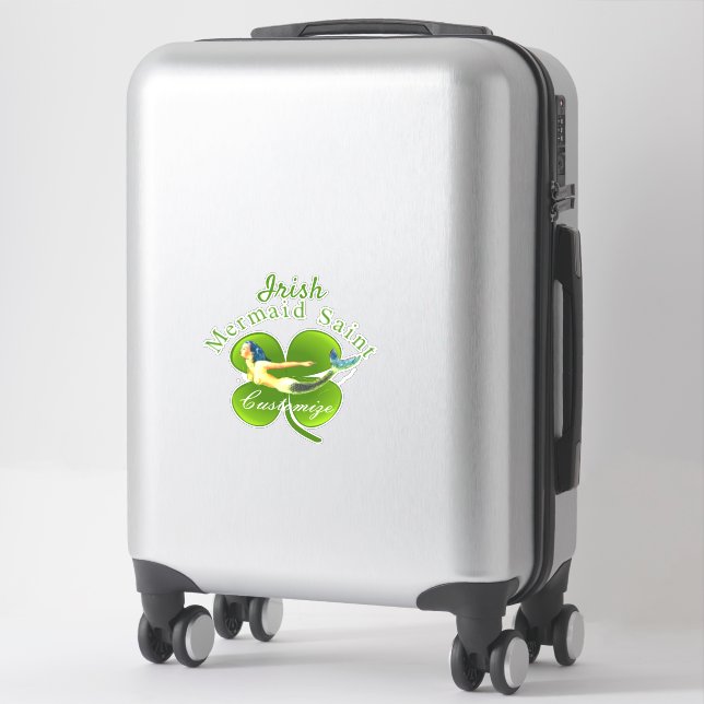 Sticker Sainte Sirène Irlandaise Thunder_Cove (Sur valise)