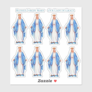 Sticker Sainte Vierge Catholique Sainte Vierge Marie Vinyl