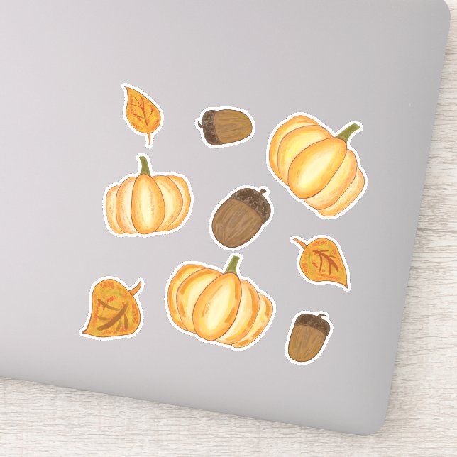Sticker Saison d'automne (Détail)