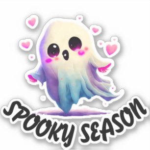 Sticker saison éffrayante, Sticker cadeau drôle, l