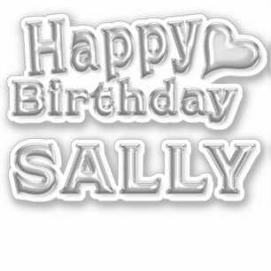 Sticker Sally Happy Birthday