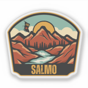 Sticker Salmo, Colombie-Britannique