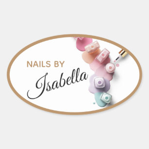 Sticker salon polonais Pastel Nail