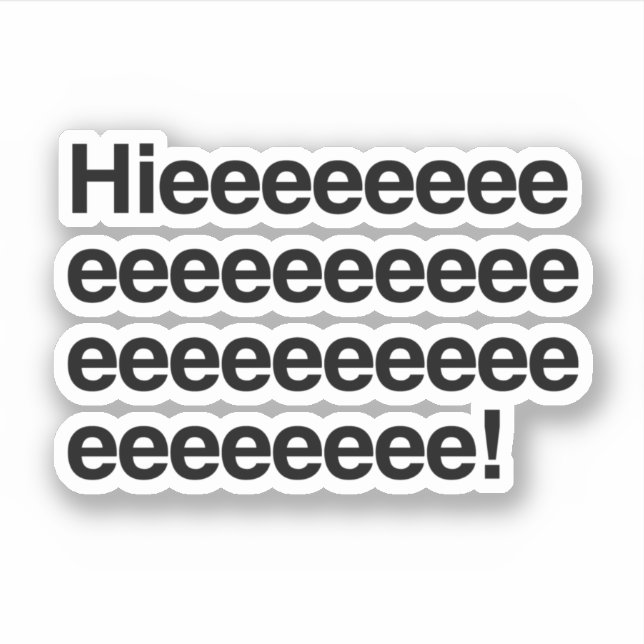 Sticker Salut! (Devant)