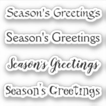 Salutation personnalisée Kiss-Cut x4 #26 (Greetin