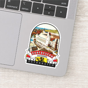 Sticker Salzbourg Dorfbeuern Souvenir Autriche