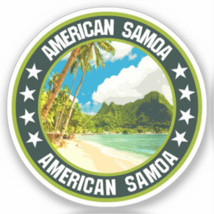 Sticker Samoa américaines