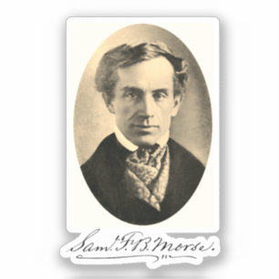 Sticker Samuel Finley Breese Morse