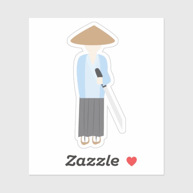 Sticker Samurai (Feuille)