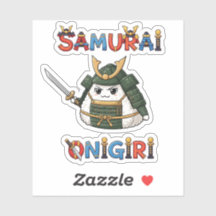 Sticker Samurai Onigiri