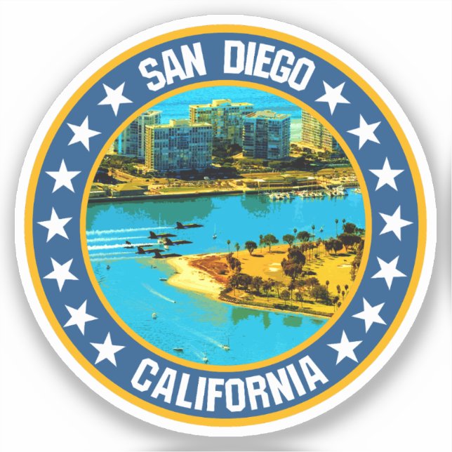 Sticker San Diego (Recto)