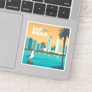 Sticker San Diego, Californie