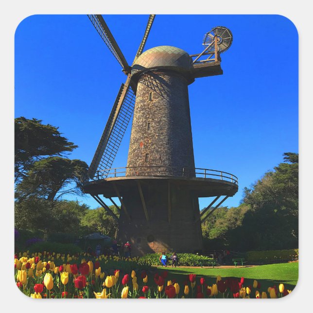 Sticker San Francisco Dutch Windmill #5 (Devant)