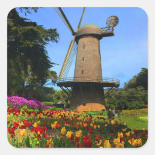 Sticker San Francisco Dutch Windmill #6