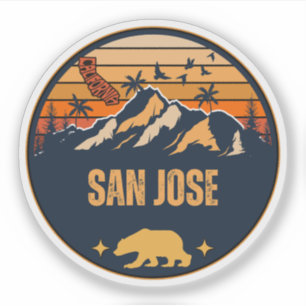 Sticker San Jose, Californie